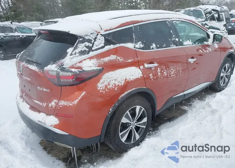 2021 Nissan Murano Sv Intelligent Awd from USA, damaged, VIN 5N1AZ2BS0MC132535